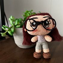 Mi proyecto del curso: Amigurumis: personas tejidas a crochet. Arts, Crafts, To, Design, Fiber Arts, Crochet, Amigurumi, and Textile Design project by Stefania Hernandez Diaz - 04.10.2024