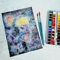 Meu projeto do curso: Técnicas modernas de aquarela. Un progetto di Illustrazione tradizionale, Belle arti, Pittura e Pittura ad acquerello di Tiffany Gouvêa - 14.04.2024
