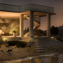 My project for course: Rendering Photorealistic 3D Scenes in Blender. Un progetto di 3D, Modellazione 3D, Architettura digitale, Progettazione 3D e ArchVIZ di doylevis - 10.03.2024