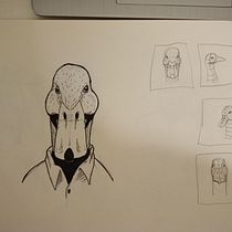 Mi proyecto del curso: Sketching diario como inspiración creativa. Traditional illustration, Sketching, Creativit, Drawing, and Sketchbook project by kervyn8 - 04.14.2024