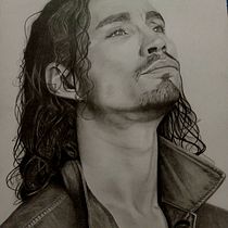 Mi proyecto del curso: Retrato realista con lápiz de grafito. Un progetto di Illustrazione tradizionale, Belle arti, Bozzetti, Disegno a matita, Disegno, Disegno di ritratti, Disegno realistico, Disegno artistico e Disegno anatomico di lmstanganelli - 15.04.2024