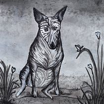 Mi proyecto del curso: Ilustración en tinta china con influencia japonesa. Ilustração tradicional, Desenho e Ilustração com tinta projeto de Anahí Stella Maris Barreto - 15.04.2024