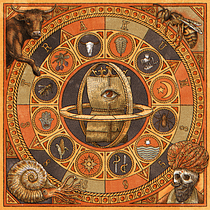 Traküm album cover. Un projet de Illustration traditionnelle et Illustration numérique de Lucas Merino Paves - 15.04.2024