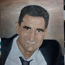 Pinte el retrato de mi padre. Fine Arts, Painting, and Oil Painting project by jeandiegodho - 04.14.2024