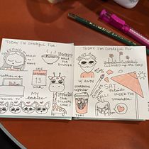 My project for course: Illustrated Life Journal: A Daily Mindful Practice. Fine Arts, Sketching, Creativit, Drawing, and Sketchbook project by Charlene Willems - 04.14.2024