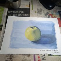 Monocromático, Cores e Projeto Final. Fine Arts, Painting, and Oil Painting project by Isabella Santana - 04.17.2024