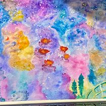 My project for course: Modern Watercolor Techniques. Un progetto di Illustrazione tradizionale, Belle arti, Pittura e Pittura ad acquerello di kylie_gayford - 17.04.2024