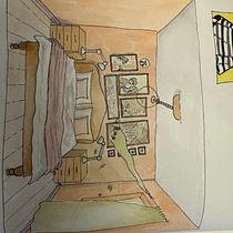 My project for course: Creative Sketching: Fill Your Illustrations with Life and Detail. Un progetto di Illustrazione tradizionale, Bozzetti, Disegno a matita, Disegno, Pittura ad acquerello, Sketchbook e Illustrazione con inchiostro di Jacqueline Patten - 17.04.2024