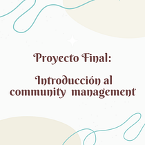 Mi proyecto del curso: Introducción al community management. Social Media, Digital Marketing, Content Marketing, Facebook Marketing & Instagram Marketing project by paolamorarali - 04.17.2024