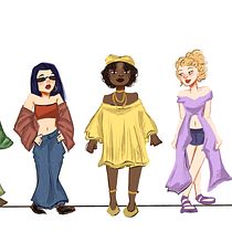 My project for course: Captivating and Dynamic Character Creation. Un projet de Illustration traditionnelle, Conception de personnages, Illustration numérique , et Dessin numérique de Kirsten Miller - 16.04.2024