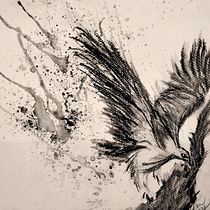 My project for course: Animal Illustration with Charcoal and Ink. Fine Arts, Drawing, Ink Illustration, and Naturalistic Illustration project by Ann Moss - 04.18.2024