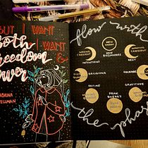 My project for course: Introduction to Illustrated Bullet Journaling. Projekt z dziedziny Trad, c, jna ilustracja, T, pografia,  R, sunek,  Pismo dekorac i jne użytkownika caramagier - 18.04.2024