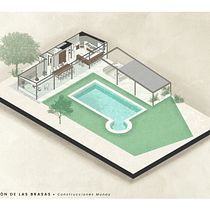Mi proyecto del curso: Ilustración digital de proyectos arquitectónicos. Un proyecto de Arquitectura, Paisajismo, Ilustración digital, Arquitectura digital e Ilustración arquitectónica de Fernanda Muñoz Riffo - 19.04.2024