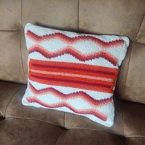 Mi proyecto del curso: Tapestry: técnica de crochet para dibujar con hilos. Accessor, Design, Pattern Design, Fiber Arts, DIY, Crochet, and Textile Design project by emma_bouriot_fdh - 04.19.2024