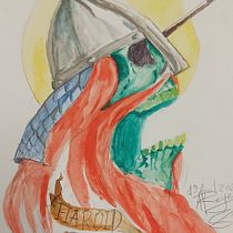 Mi proyecto del curso: Tatuaje artístico full color. Een project van Traditionele illustratie,  Tekening, Digitale illustratie,  Tatoeageontwerp y Digitale tekening van Antonio Reyes - 19.04.2024