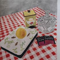 Mi proyecto del curso: Bodegón contemporáneo con acuarela. Een project van Traditionele illustratie, Schilderij y Aquarelschilderen van carla perez - 19.04.2024