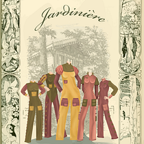 Jardinière. Een project van Traditionele illustratie,  Schetsen,  Modeontwerp, Digitale tekening y Mode-illustratie van valentina_ramosm - 20.04.2024