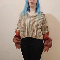 My project for course: Creating Garments Using Crochet. Fashion Design, Fiber Arts, DIY, Crochet, and Textile Design project by Anne-Marie Vaillancourt - 04.21.2024