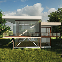 Mi proyecto del curso: Diseño y modelado arquitectónico 3D con Revit. Projekt z dziedziny 3D,  Architektura, Architektura wnętrz,  Modelowanie 3D, Architektura c, frowa i Wizualizacja architektoniczna użytkownika dvssarmiento - 19.04.2024