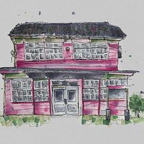 My project for course: Expressive Architectural Sketching with Colored Markers. Sketching, Drawing, Architectural Illustration, Sketchbook & Ink Illustration project by Veronika - 04.21.2024