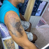 Mi proyecto del curso: Tatuaje realista a color . Tattoo Design project by Nelson - 02.04.2024