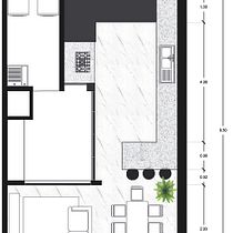Mi proyecto del curso: Iniciación al diseño de interiores. Un projet de Architecture d'intérieur, Design d'intérieur, Décoration, Décoration d'intérieur, Retail design , et Design d'espace de Michelle Villavicencio - 22.04.2024