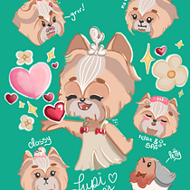 Proyecto Final LupiLoops MP Ein Projekt aus dem Bereich Traditionelle Illustration, Design von Figuren und Manga von Mariana de los Ángeles Parra Quintero - 21.04.2024