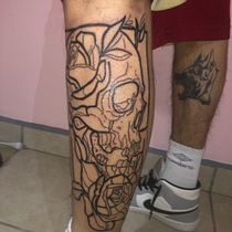 Mi proyecto del curso: Tatuaje para principiantes. Tattoo Design project by Anette Campa - 04.20.2024
