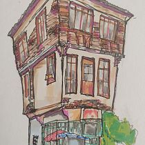 Mi proyecto del curso: Dibujo arquitectónico expresivo con marcadores de colores. Sketching, Drawing, Architectural Illustration, Sketchbook & Ink Illustration project by fjbarroso - 04.21.2024