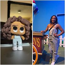 Mi proyecto del curso: Amigurumis: personas tejidas a crochet. Arts, Crafts, To, Design, Fiber Arts, Crochet, Amigurumi, and Textile Design project by Sandy Carmona - 04.22.2024