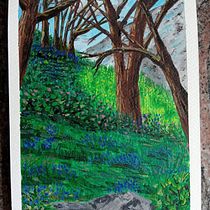 Il mio progetto del corso: Pittura di paesaggi con gouache per principianti. Projekt z dziedziny  Sztuki piękne,  Malarstwo, Ilustracja naturalist, czna i Malowanie gwaszami użytkownika Rachele - 21.04.2024