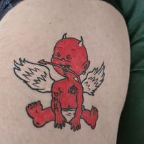 Mon projet du cours : Techniques de coloration de tatouages. Un progetto di Illustrazione tradizionale, Disegno, Illustrazione digitale, Design di tatuaggi e Disegno digitale di Maz'ella Pik-Ink - 23.04.2024