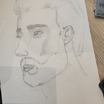 Mi proyecto del curso: Sketchbook de retrato: explora el rostro humano. Projekt z dziedziny Sketching,  R, sunek, Portret,  R, sunek art, st, czn i Sketchbook użytkownika Laura - 23.04.2024
