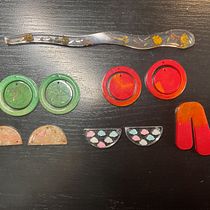 Mi proyecto del curso: Diseño de joyería en resina. Un progetto di Design di accessori, Artigianato, Design di gioielli e DIY di alicia - 24.04.2024
