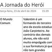 Meu projeto do curso: Escrita de romance passo a passo. Un projet de Écriture, Créativité, Stor, telling, Narration, Écriture de fiction , et Écriture créative de costasanchezj - 22.04.2024