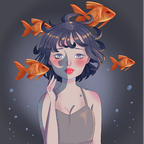 Mi proyecto del curso: Procreate: técnicas de ilustración creativa. Un progetto di Illustrazione digitale e Disegno digitale di Valentina Navarro - 19.04.2024