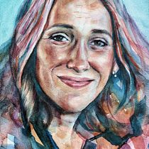 Mi proyecto del curso: Retrato artístico en acuarela. Fine Arts, Painting, Watercolor Painting, and Portrait Drawing project by diego_caballero2 - 04.24.2024