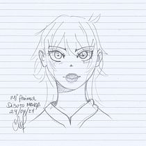 Mi proyecto del curso: Creación de personajes manga. Traditional illustration, Character Design, Comic, and Manga project by eleazar_9 - 04.24.2024