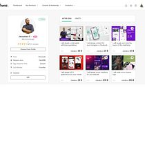 Mi proyecto del curso: Freelance: comienza tu carrera creativa con Fiverr Ein Projekt aus dem Bereich Marketing, Werbung, UX / UI, Br, ing und Identität und Grafikdesign von Jhonatan Cabrera - 23.04.2024