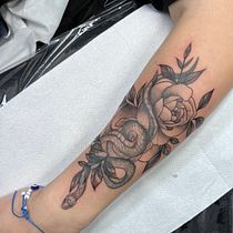 Mi proyecto del curso: Tatuaje para principiantes. Tattoo Design project by Isabel Carmona Vicedo - 04.04.2024