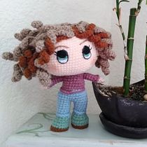 Mi proyecto del curso: Amigurumis: personas tejidas a crochet. Arts, Crafts, To, Design, Fiber Arts, Crochet, Amigurumi, and Textile Design project by Sam Srz - 04.25.2024