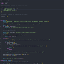 Mi proyecto del curso: Introducción a la programación con Python. Projekt z dziedziny Programowanie, Tworzenie stron internetow i ch użytkownika luisilustraciones - 25.04.2024