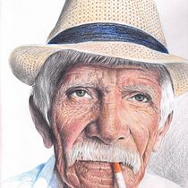 Mi proyecto del curso: Retrato realista con lápices de colores. Traditional illustration, Fine Arts, Pencil Drawing, Drawing, Portrait Drawing, Realistic Drawing, Artistic Drawing, and Colored Pencil Drawing project by Jesús candelas - 04.26.2024