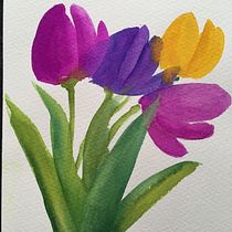 My project for course: Creation of Color Palettes with Watercolor. Un progetto di Illustrazione tradizionale, Belle arti, Pittura, Pittura ad acquerello e Teoria del colore di Jan Kent - 26.04.2024