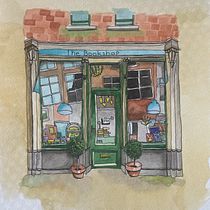 My project for course: Watercolor Urban Illustration: Portray your City. Un progetto di Pittura, Disegno, Pittura ad acquerello e Illustrazione architettonica di margaritas_marija - 26.04.2024