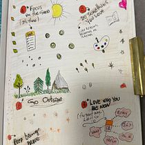 Meu projeto do curso: Diário ilustrado: prática diária e consciente. Fine Arts, Sketching, Creativit, Drawing, and Sketchbook project by Maria Luiza Azevedo - 04.28.2024