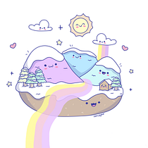 Mi proyecto del curso: Diseño de mundos kawaii: crea ilustraciones alegres. Character Design, Digital Illustration, and Manga project by Joyse Franco - 04.28.2024