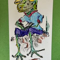 Mijn project van de cursus: Creëer een tekendagboek met fantasiepersonages Ein Projekt aus dem Bereich Design von Figuren, Skizzenentwurf, Bleistiftzeichnung, Zeichnung und Sketchbook von Ilse Van Esch - 29.04.2024