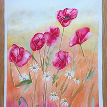 Mi proyecto del curso: Técnicas de acuarela en negativo para ilustración botánica Ein Projekt aus dem Bereich Traditionelle Illustration, Aquarellmalerei und Botanische Illustration von magdalenamarquetrodriguez - 29.04.2024