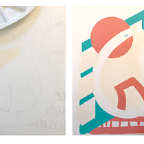 My project for course: Composition Design for Abstract Art Ein Projekt aus dem Bereich Design, Traditionelle Illustration, Bildende Künste, Grafikdesign und Digitales Design von carolyne.plante - 29.04.2024